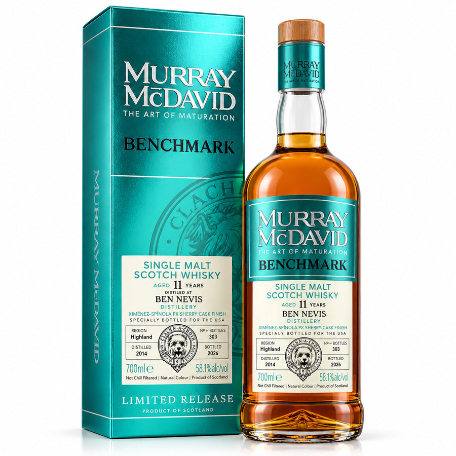 Murray McDavid Ben Nevis 11 Year PX Sherry Cask Finished Single Malt Scotch Whisky