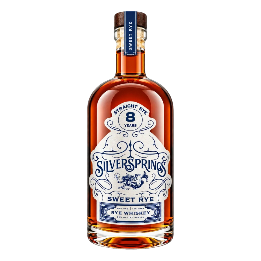 J.W. Kelly Silver Springs 8 Year Single Barrel Rye Whiskey — product image