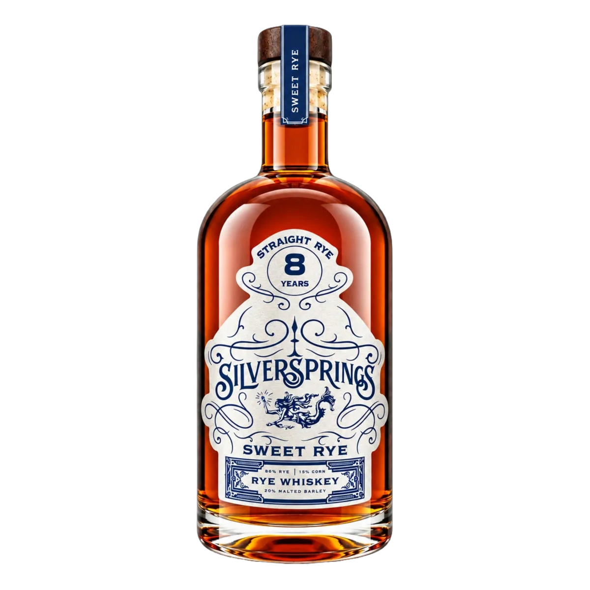 J.W. Kelly Silver Springs 8 Year Single Barrel Rye Whiskey — product image